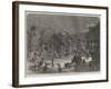 The Floods in India, Scene in the Streets of Bombay-null-Framed Giclee Print