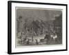 The Floods in India, Scene in the Streets of Bombay-null-Framed Giclee Print