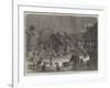 The Floods in India, Scene in the Streets of Bombay-null-Framed Giclee Print