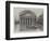 The Floods in Rome, the Pantheon During the Inundation-null-Framed Premium Giclee Print