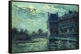 The Floods of 1910-Maximilien Luce-Framed Stretched Canvas