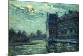 The Floods of 1910-Maximilien Luce-Mounted Premium Giclee Print