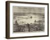 The Floods, the Valley of the Thames from the Round Tower, Windsor Castle-null-Framed Giclee Print