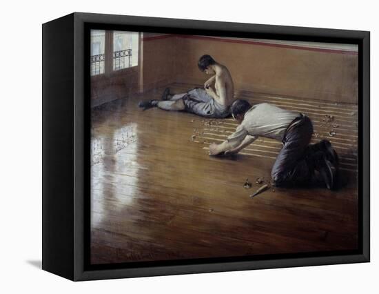 The Floor Planers by Gustave Caillebotte-null-Framed Stretched Canvas