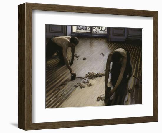 The Floor Planers, c.1875-Gustave Caillebotte-Framed Giclee Print