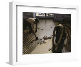 The Floor Planers, c.1875-Gustave Caillebotte-Framed Giclee Print