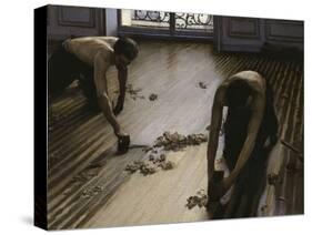 The Floor Planers, c.1875-Gustave Caillebotte-Stretched Canvas