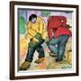 The Floor Polishers, 1911-Kasimir Malevich-Framed Giclee Print