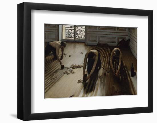 The Floor Scrapers, c.1875-Gustave Caillebotte-Framed Art Print