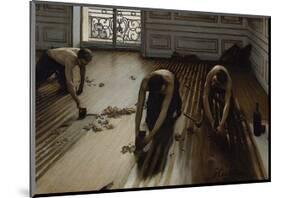 The Floor Scrapers, c.1875-Gustave Caillebotte-Mounted Art Print