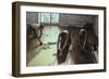 The Floor Scrapers-Gustave Caillebotte-Framed Art Print