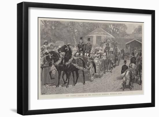 The Floral Parade at the Botanical Gardens, Regent's Park-John Charlton-Framed Giclee Print