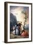 The Florists or Spring, 1786-Francisco de Goya-Framed Giclee Print