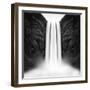 The flow of Skógafoss-Philippe Sainte-Laudy-Framed Photographic Print