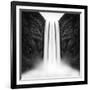 The flow of Skógafoss-Philippe Sainte-Laudy-Framed Photographic Print