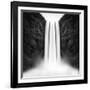 The flow of Skógafoss-Philippe Sainte-Laudy-Framed Photographic Print