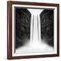 The flow of Skógafoss-Philippe Sainte-Laudy-Framed Photographic Print