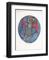 The Flower Book: I, Love in a Mist, 1905-Edward Burne-Jones-Framed Premium Giclee Print