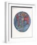 The Flower Book: I, Love in a Mist, 1905-Edward Burne-Jones-Framed Premium Giclee Print