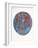 The Flower Book: I, Love in a Mist, 1905-Edward Burne-Jones-Framed Giclee Print