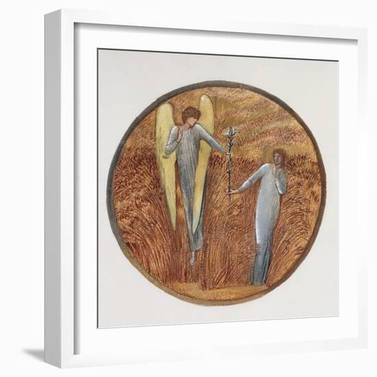 The Flower Book: VI, Flower of God, 1905-Edward Burne-Jones-Framed Giclee Print