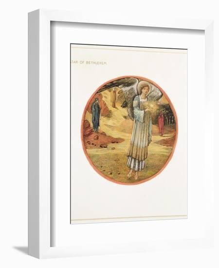 The Flower Book: WW. Star of Bethlehem, 1905-Edward Burne-Jones-Framed Giclee Print