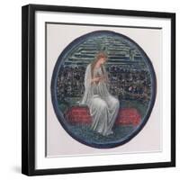 The Flower Book: XIV, Love in a Tangle, 1905-Edward Burne-Jones-Framed Giclee Print