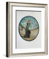 The Flower Book: XVII. Golden Greeting, 1905-Edward Burne-Jones-Framed Giclee Print