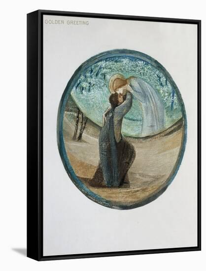 The Flower Book: XVII. Golden Greeting, 1905-Edward Burne-Jones-Framed Stretched Canvas