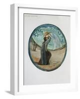 The Flower Book: XVII. Golden Greeting, 1905-Edward Burne-Jones-Framed Giclee Print