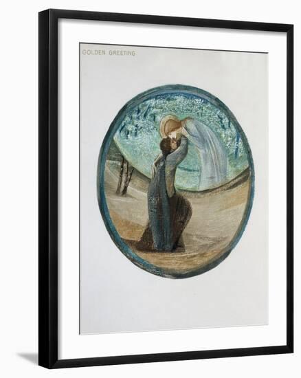 The Flower Book: XVII. Golden Greeting, 1905-Edward Burne-Jones-Framed Giclee Print