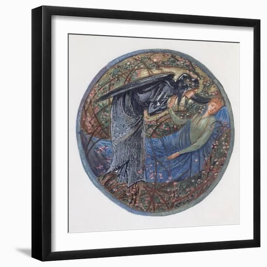 The Flower Book: XXIII, Wake, Dearest!-Edward Burne-Jones-Framed Giclee Print