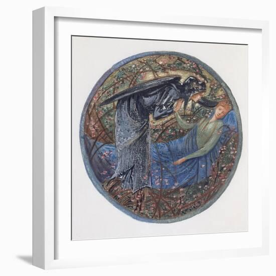 The Flower Book: XXIII, Wake, Dearest!-Edward Burne-Jones-Framed Giclee Print