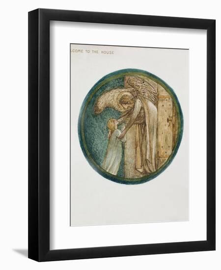 The Flower Book: XXXI. Welcome to the House, 1905-Edward Burne-Jones-Framed Giclee Print