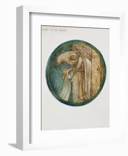 The Flower Book: XXXI. Welcome to the House, 1905-Edward Burne-Jones-Framed Giclee Print