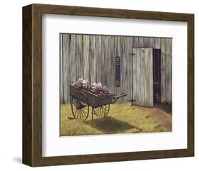 The Flower Cart-Kathleen Green-Framed Art Print