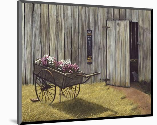 The Flower Cart-Kathleen Green-Mounted Art Print