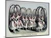 The Flower Dance-Currier & Ives-Mounted Giclee Print