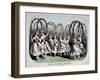 The Flower Dance-Currier & Ives-Framed Giclee Print