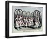 The Flower Dance-Currier & Ives-Framed Giclee Print