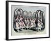 The Flower Dance-Currier & Ives-Framed Giclee Print