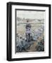 The Flower Fields-Daniel Ridgway Knight-Framed Giclee Print