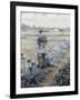 The Flower Fields-Daniel Ridgway Knight-Framed Giclee Print