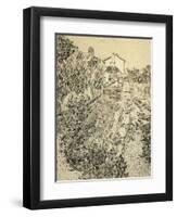 The Flower Garden, c.1888-Vincent van Gogh-Framed Giclee Print