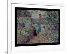 The Flower Garden, C.1900-Abbott Fuller Graves-Framed Giclee Print