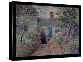 The Flower Garden, C.1900-Abbott Fuller Graves-Stretched Canvas