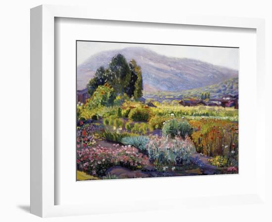 The Flower Garden-Joseph Kleitsch-Framed Art Print