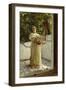 The Flower Gatherer-Gioacchino Pagliei-Framed Giclee Print