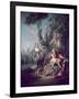 The Flower Gatherers-Francois Boucher-Framed Giclee Print