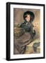 The Flower Girl, 1833-William Henry Hunt-Framed Giclee Print